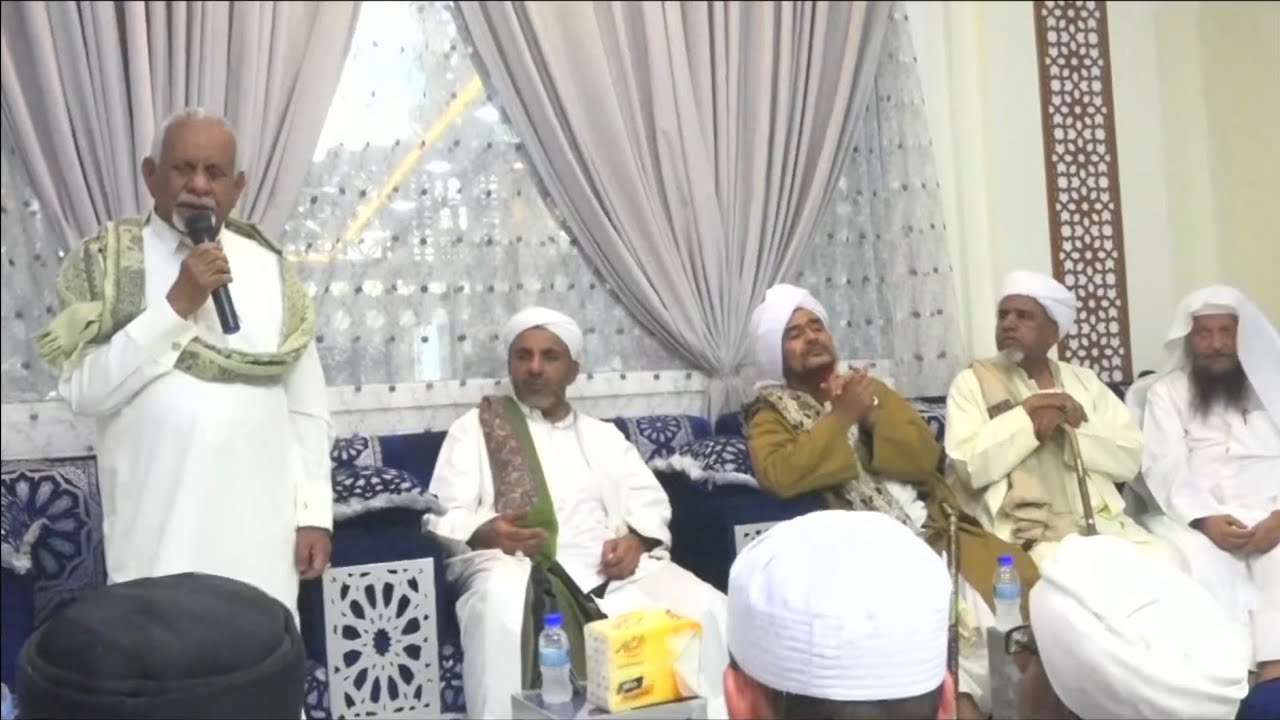 مباشر: مجلس استقبال منصب آل الشيخ أبي بكر بن سالم، في منزل الشيخ عبدالله بن صا