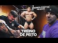 AVALIAMOS O SHAPE DELE! TREINO DE PEITO INSANO | RAFAEL BRANDAO E FRAN BARRIOS