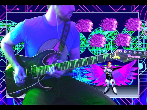 Cyber Maze Core - Zero Stage 2 [Mega Man X5 Guitar Cover by Lenny Lederman]