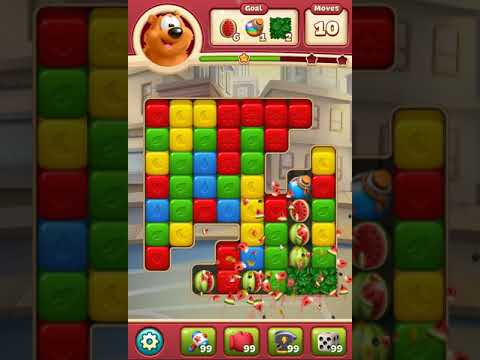 Toon Blast Level 3344 NO BOOSTERS - A S GAMING ✔️