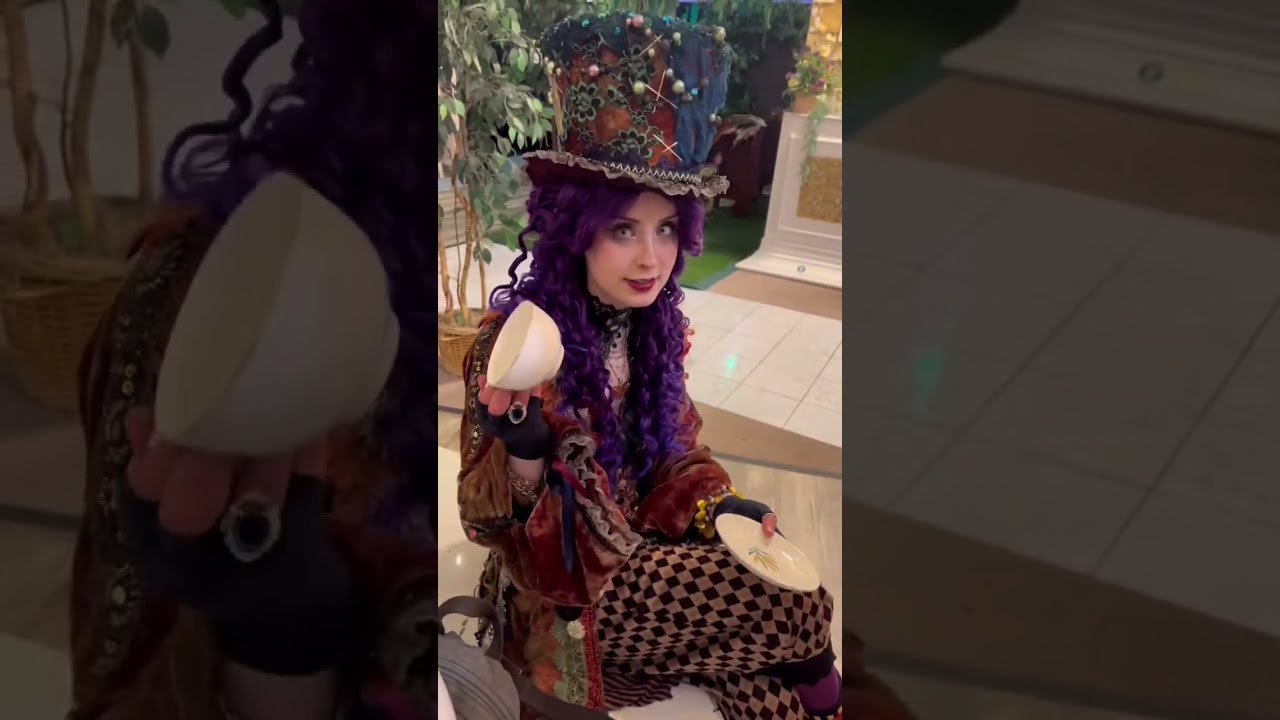 Watch video Puns in Wonderland -Alice in Wonderland costumes 🫖🦋✨ Now Puns in Wonderland -Alice in Wonderland costumes 🫖🦋✨