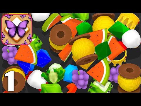 Triple Match 3D - Gameplay Walkthrough Part 1 All Levels 1-13 (Android & iOS) - YouTube