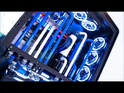How i Built The ULTIMATE $5000 Custom Water Cooled Dual Loop Gaming PC Build   Time Lapse