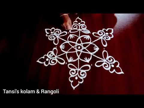 # marghazhi kolams#Pongal kolam #2021#Sankranti kolam #tansi's kolam & rangoli #new year kolam
