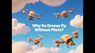 Why Do Drones Fly Without Pilots | Drones For Kids | Drones Explained | Drone Science | STEM Kids
