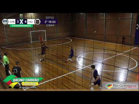 Primeira rodada Copa Rio-Grandense futsal 2023 - Cpaf x Tsunami