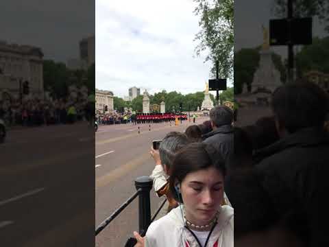 Royal Guards marching