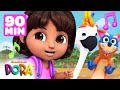 90 MINUTES Of Dora Swipers Best Rainforest Rescues 2 Dora Friends