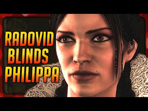 Radovid Gouges Philippa Elihart's Eyes Out! - Witcher 2