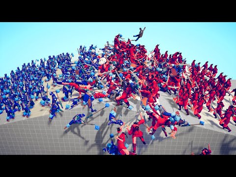 100x VIKING ARMY 🪓 vs 🏴‍☠️ 100x PIRATE ARMY / Totally Accurate Battle Simulator ( TABS )