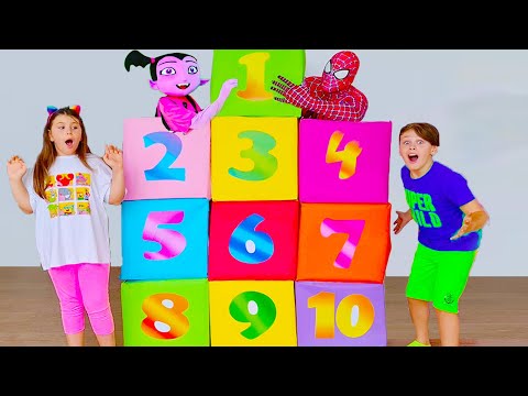 Learn and Play From 1 to 10 with Adriana and Ali