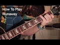 'Runaway' Del Shannon Guitar Lesson Including Organ Solo