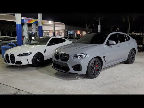 2020 BMW X4M Competition Downpipes 93 vs 2023 BMW M4 Competition Exhaust