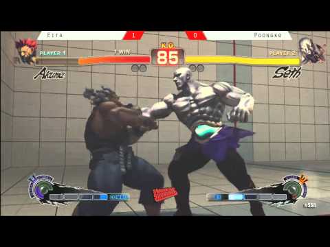 SS6 USF4 Top16 Poongko vs Eita