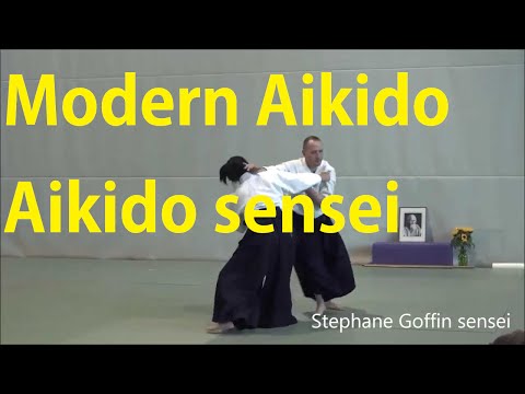 Aikido sensei of the 21st century.  Modern Aikido technique