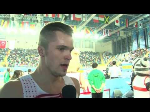 Istanbul 2012 Mixed Zone: Jakub Holuša CZE