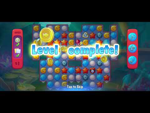 Fishdom 🐟 Help the Fish - HARD LEVEL 5953 - Fishdom Solitaire Gameplay #fishdom #fishdomgame