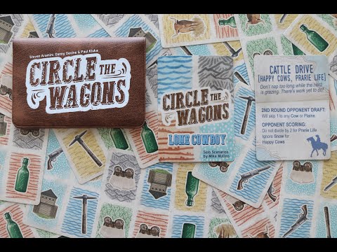 Circle the Wagons Lone Cowboy Playthrough - Cattle Drive