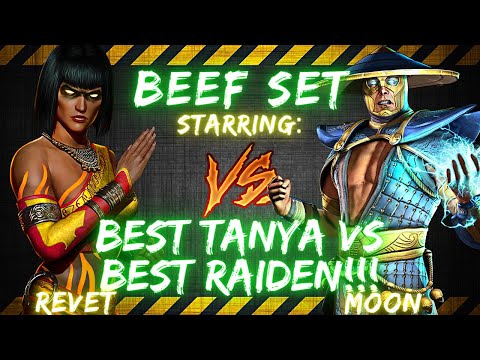 BEEF SET ft. Revet vs Moon | BEST TANYA VS BEST RAIDEN!!!
