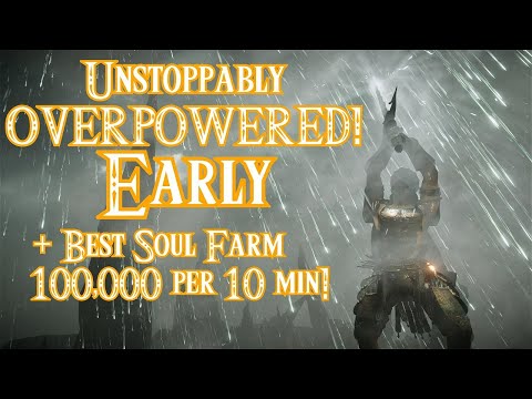 How to become Unstoppably Overpowered Early in Demon's Souls Remake for Ps5 & farm 100,000 souls