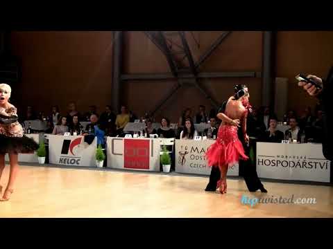 semifinal samba - heat 1, Brno Open 2014, WDSF WO latin