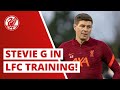 Steven Gerrard back at Liverpool! | LFC Legends Training