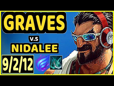 CINKROF (GRAVES) vs NIDALEE - 9/2/12 KDA JUNGLE GAMEPLAY - EUW Ranked GRANDMASTER