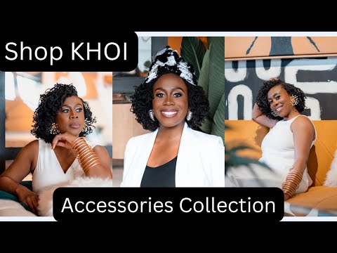 KHOI Accessories Collection | Black Owned Brand | Statement Jewelry | Accessories | Wearable Art