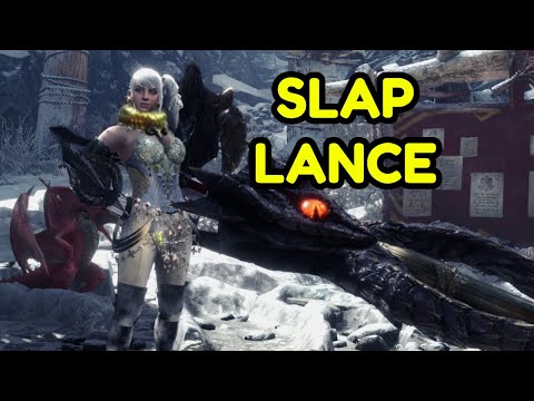 The Slap Lance Is Strong In Monster Hunter Iceborne