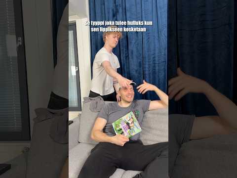 Se tyyppi kenen lippikseen ei saa koskea!