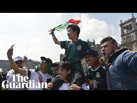 South Korean fans mobbed by Mexicans after Germany's World Cup exit thumnail