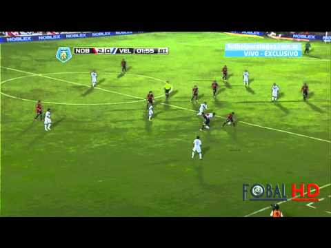 Gol de Casco. Newells 2 - Velez 0 | Torneo Final 2014 - Fecha 6