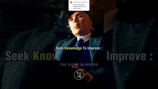 Become Top 1% Of People ~ Thomas Shelby Sigma Rule 😎🔥#shorts #motivation #quotes #attitude