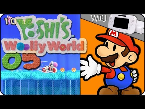 Yoshi's Woolly World #05 - Yoshi als Bike ♦ [Wii U/100%/4k/60FPS] ♦ Let's Play