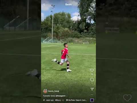 Leonis HASAJ Fysieke tests Kaa Gent