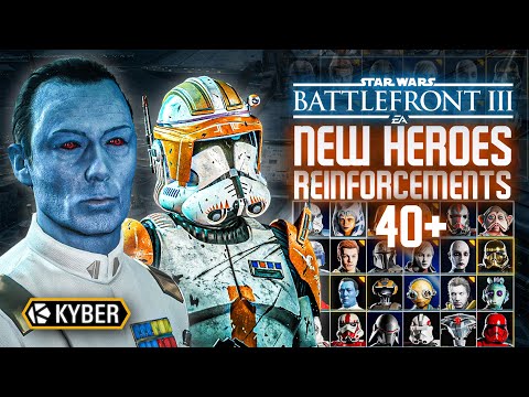 BATTLEFRONT + ALL 40 NEW Heroes & Reinforcements