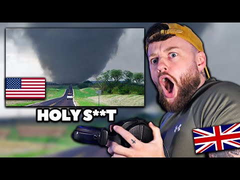 SCARED BRITISH GUY Reacts to "How ENORMOUS can Tornados really get?"