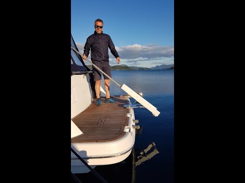 NorDav Swivel Davit - Standard launch  - Galeon 390 Fly