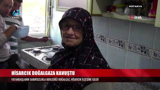 HİSARCIK DOĞALGAZA KAVUŞTU