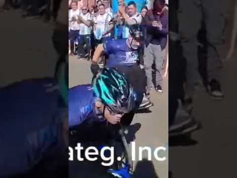 Largada de la carrera del domingo "3° Maratón Ambiental" Capitan Caceres, Monteros, Tucumán