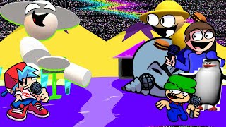 Cover art for Opposition but every turn another character sings it (Opposition but everyone sings it) BETACSI