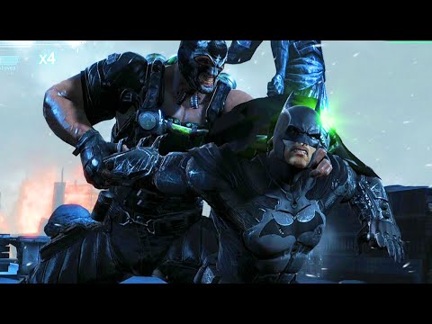 Batman Arkham Origins: Venom Bane Boss Fight ( Batman Vs Bane ) 1080p 60fps