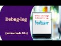 Debug Log In Webmethods Learn Debug Log In Eclipse Debug Log Example Pub Flow DebugLog