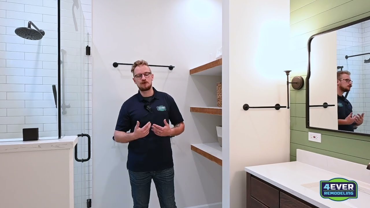 Two Bathrooms Remodel in Chicago, IL