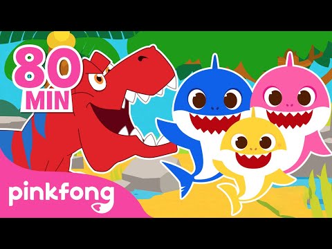 Chanson de Dinosaure, Animaux, Baby Shark en français | +Comptines | Pinkfong! Chansons pour Enfants