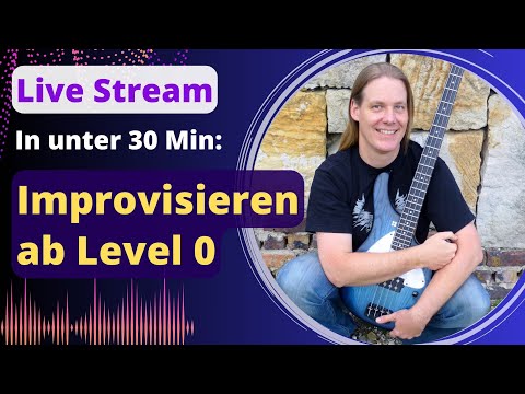 Bass solo improvisation made easy (in 30 minutes)