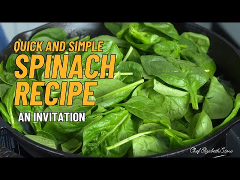 Easy Spinach Recipe | A No-Fuss Way to Serve Your Greens