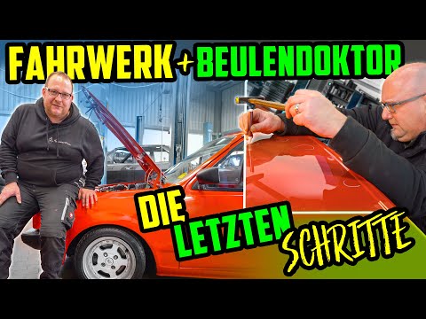 Die letzten HANDGRIFFE! - VW Polo 86c - Fahrwerk & Beulendoktor!