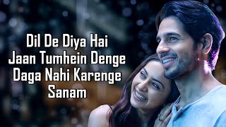 Download lagu Dil De Diya Hai (LYRICS) - Thank God | Sidharth M, Rakul | Anand Raaj A, Rochak K, Rashmi V, Sameer mp3