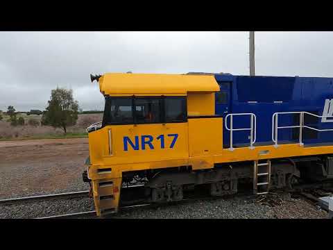 LDP004, 9324, NR59 & NR17 LE Goobang Junction East NSW.  Tue 16th Aug 2022